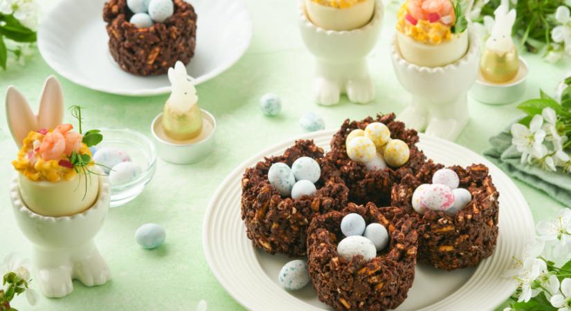 Így készíts finom húsvéti csokifészkeket a gyerekekkel