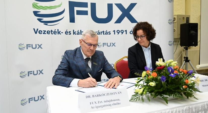 Megújult labor, erősödő kapcsolat: új szintre lépett az együttműködés a Miskolci Egyetem és a FUX Zrt. között