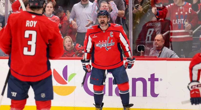 NHL: Ovecskin duplázott, az Edmonton mérföldkőhöz érkezett