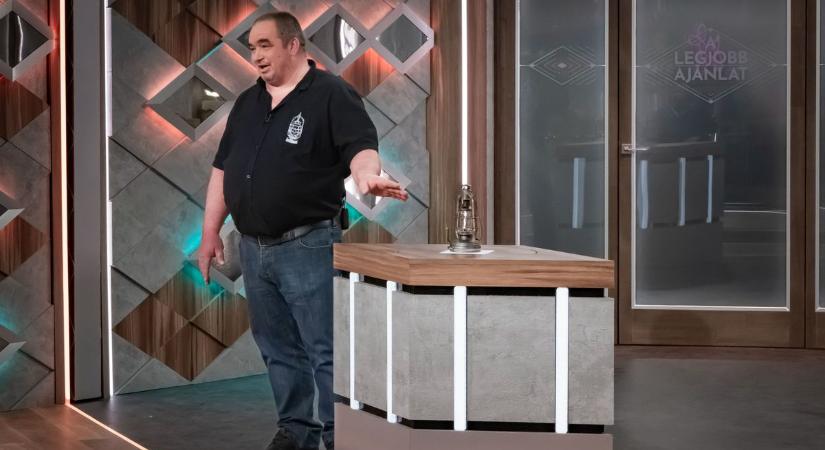 Csanádpalotai viharlámpára licitáltak A legjobb ajánlatban