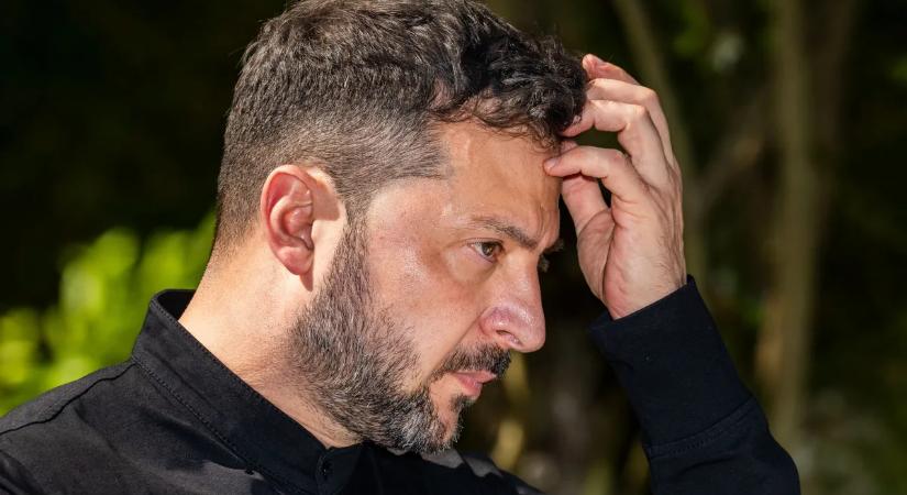 Botrány Ukrajnában: Aktmodellből csinált konzult Zelenszkij