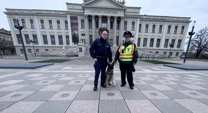 Kutyás egységgel erősít a járőrszolgálat