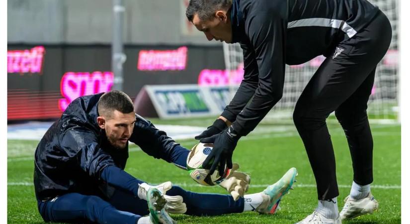 Safet Jahic: Gundel-Takács Bence az egyik legjobb formában lévő NB I-es kapus