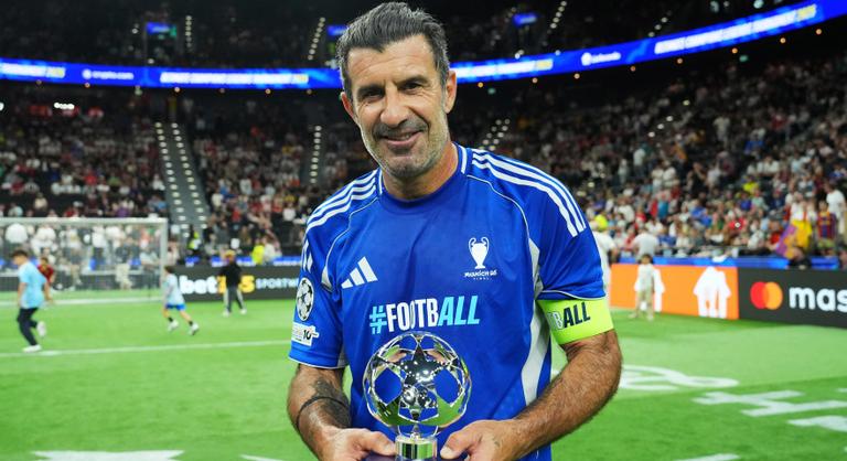 Aranylabdás világsztár érkezik Budapestre: Figo lesz az egyik csapatkapitány a BL-döntős gálameccsen