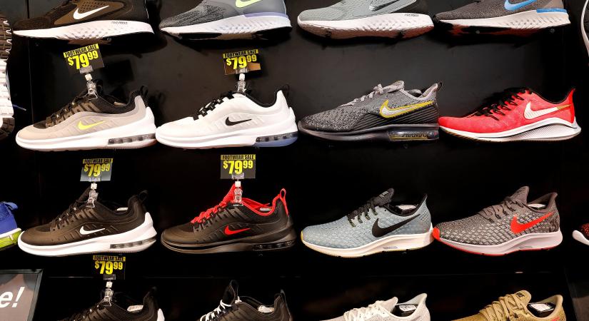 Érvágás: a Nike negyedéves profitja több mint harmadával visszazuhant