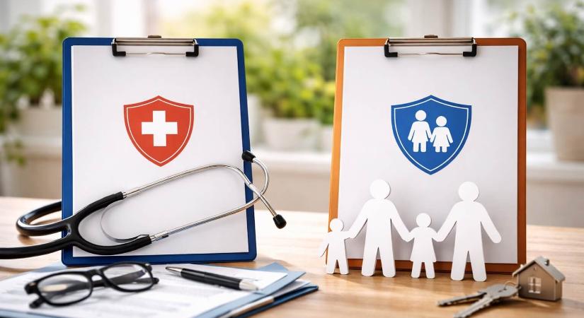 Balesetbiztosítás vs életbiztosítás: milyen élethelyzetben melyik ad többet?