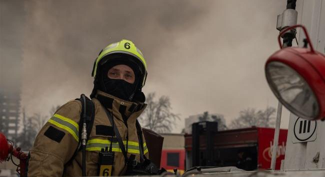 Szerdán nagy dróntámadás érte Luckot, a várost füst borította be