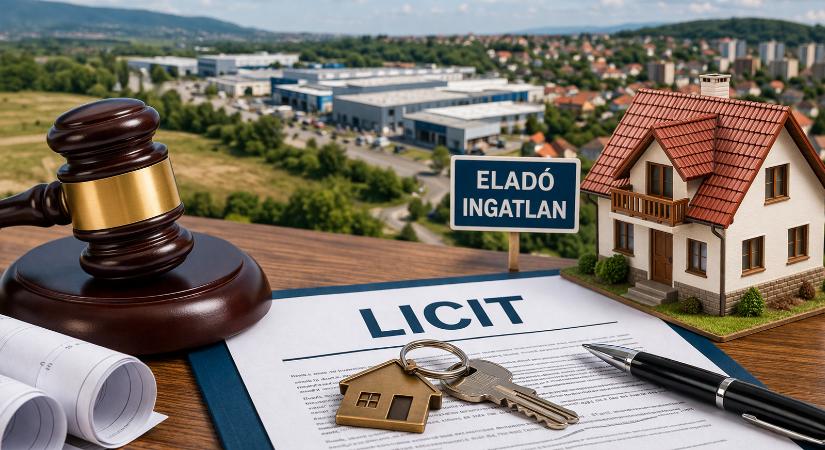 Nyílt liciten értékesítene ingatlanokat a dorogi önkormányzat