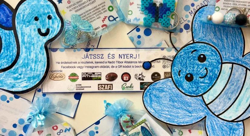 Városi kincskeresés indul Győrben az Autizmus Világnapján