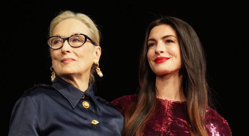 Anne Hathaway és Meryl Streep Az ördög Pradát visel 2. premierjén pózoltak együtt: ki volt a csinosabb?