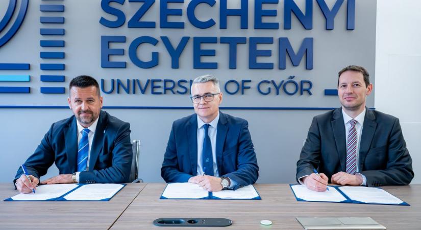 Stratégiai partnerség az SZE és az Első Mosonmagyaróvári Torna Egylet 1904 között