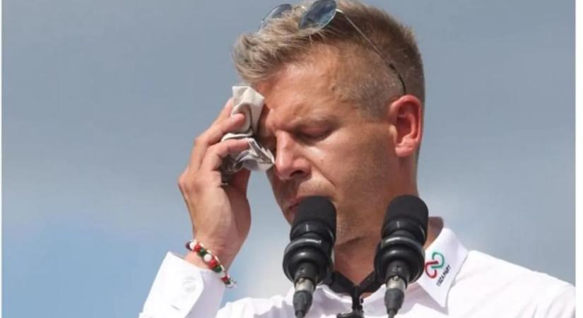 Magyar Péter másokat vádol, és verőlegények között jár