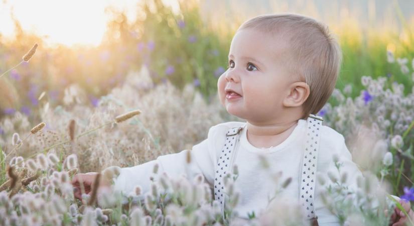 Eszter baba Sopron legfiatalabb lakója!