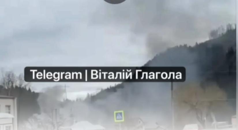 Orosz dróntámadás érte Kárpátalját