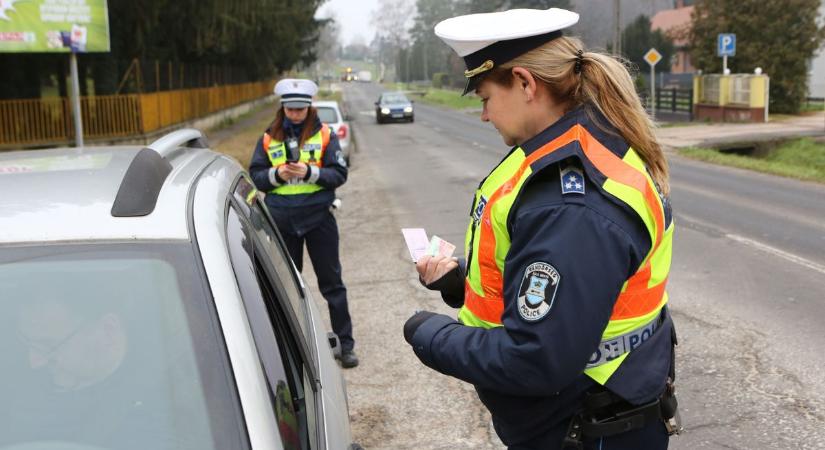 Több mint félezer kaposvári autóst meszeltek le a rendőrök egyetlen nap alatt