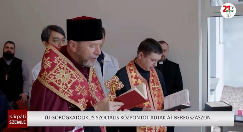 Új görögkatolikus szociális központot adtak át Beregszászon (videó)