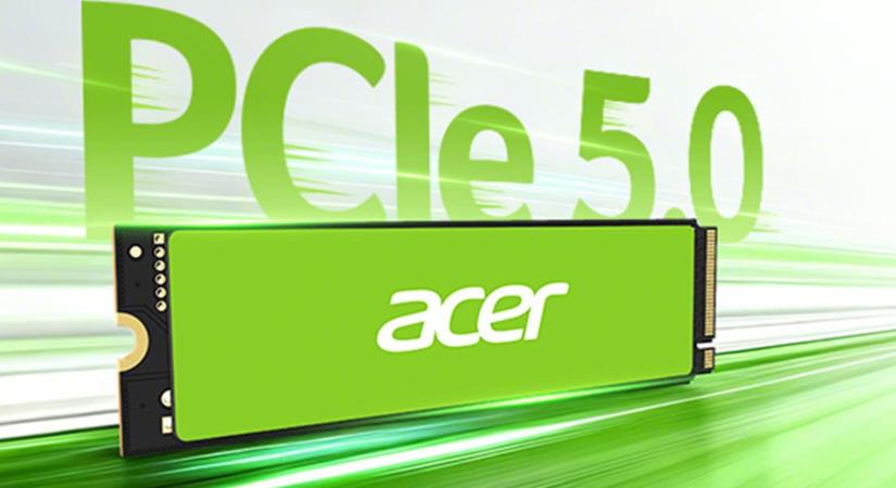Olcsó PCI Express 5.0 x4-es SSD kártyákkal rukkolt elő az Acer
