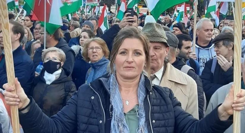 „Nem szabad kockáztatni” – Budaházy Edda egyéniben a kormánypártokat támogatja