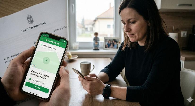 Távoltartás nyomkövetővel és mobilapplikációval: Zalában született meg az első ilyen döntés