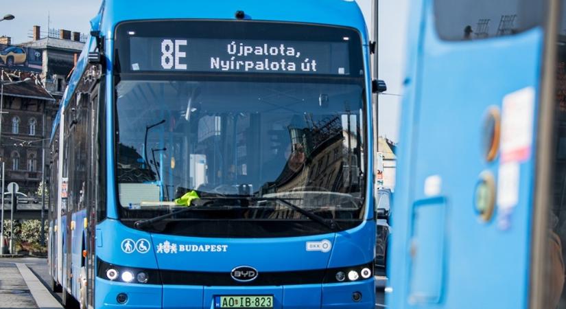 Most először járnak ilyen buszok Budapesten