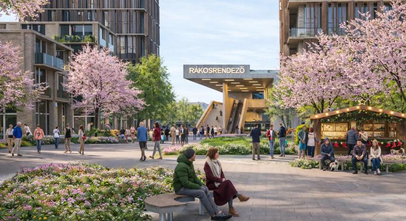 Mini-Dubaj helyett zöld negyed: Megvannak a Rákosrendező győztes tervei