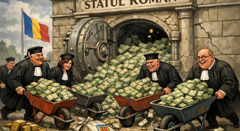 Ha már a különnyugdíjukat megnyirbálták, a bírák és ügyészek kibuliztak fejenként 60 ezer euró potyát