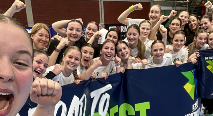 A Győr után a Fradi fiataljai is ott vannak Európa legjobb négy kézicsapata között