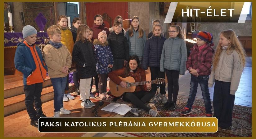 Hit-Élet – 2026.04.01. – Paksi Katolikus Plébánia gyermekkórusa