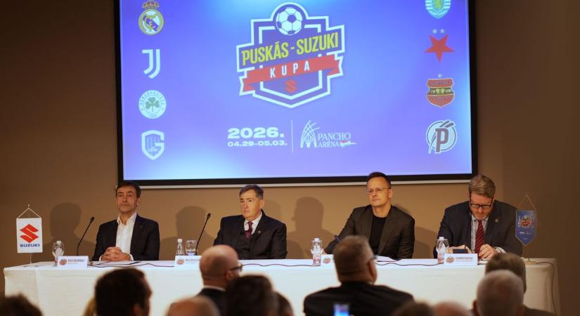 Különleges újdonsággal készül a Puskás-Suzuki-kupa  fotók