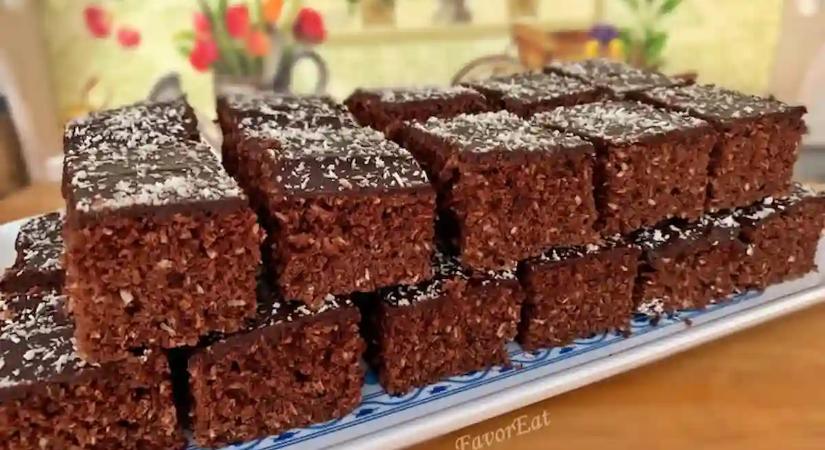 Nincs robotgéped? Ez a 10 perces kavart kókuszos süti lett az internet új kedvence