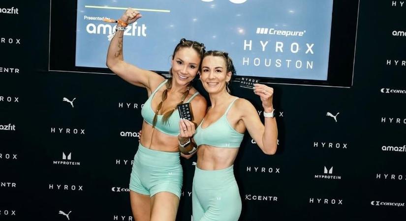 Eufóriában tört ki első Hyrox versenye után, a határait feszegette Polgár Kriszta