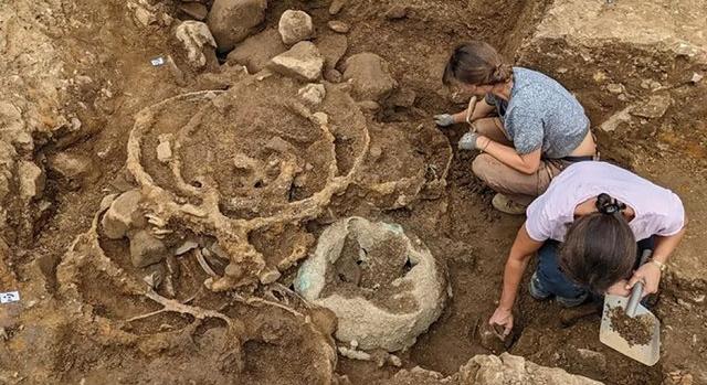 Kelta királynő temetéséről származhatnak a feltárt vaskori kincsek