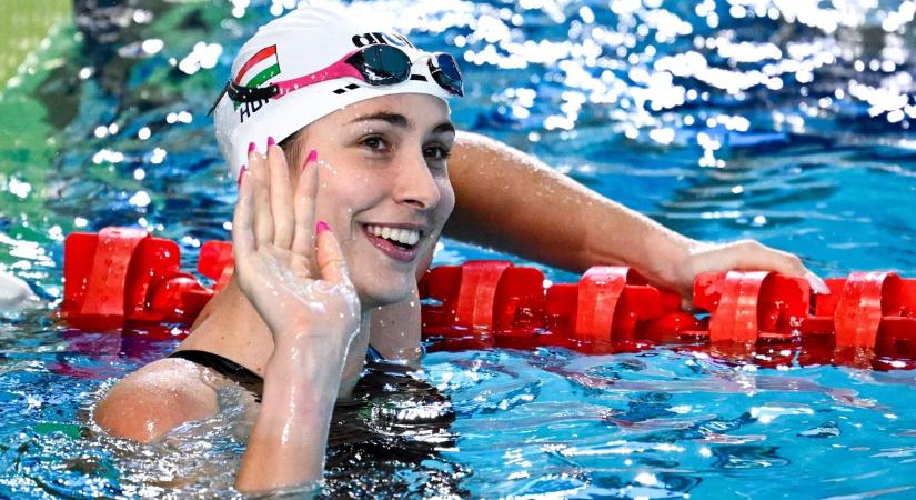 Leszakadt a magyar úszó ujja, mégis medencébe ugrott