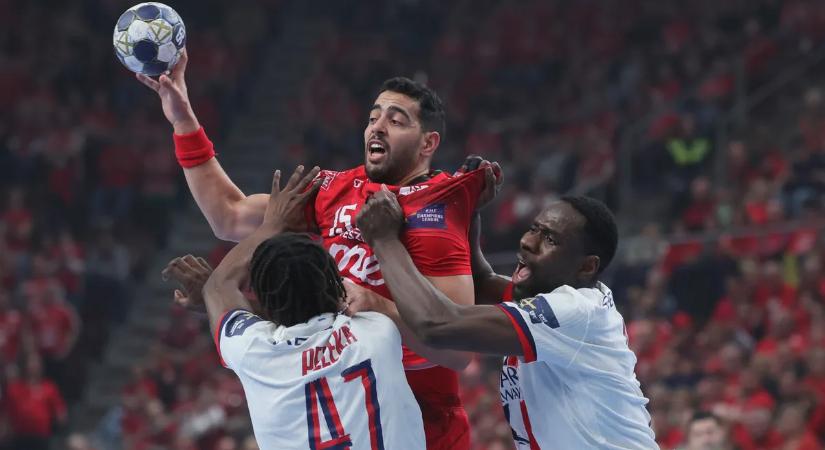 Kiválóan védekezett a Veszprém, magabiztos előnyt szerzett a visszavágóra a PSG elleni playoffmeccsen