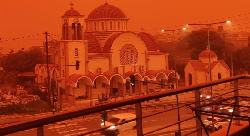 Vörösbe borult az ég Krétán
