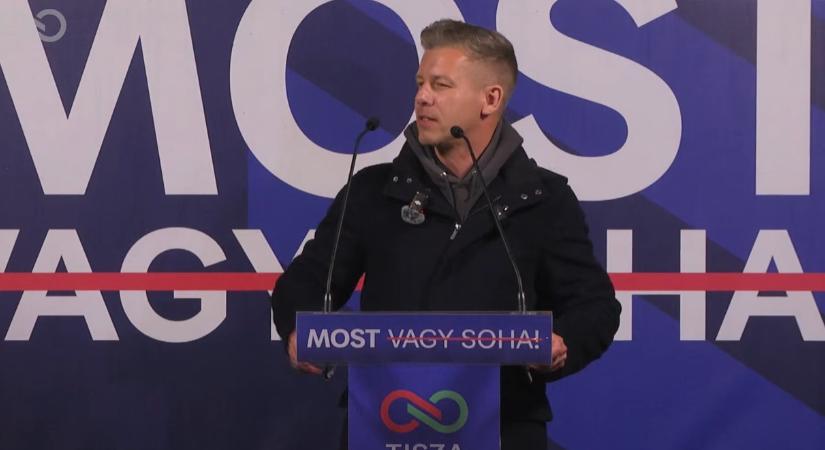 Magyar Péter: Kiült Orbán Viktor arcára a rettenet