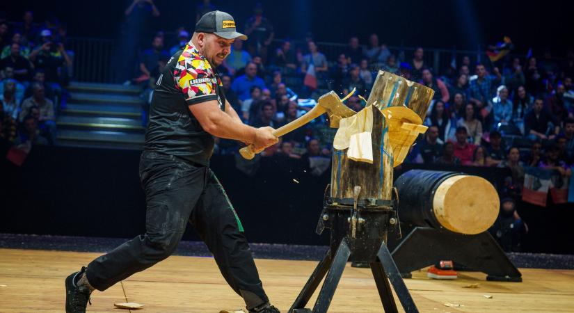 Létezik egy sport, amelyben favágók mérik össze erejüket