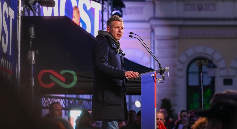 Aktualitásokról tájékoztatott Magyar Péter Békéscsabán