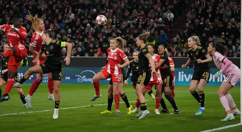 A Bayern és az Arsenal is elődöntős a BL-ben
