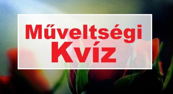 Műveltségi kvíz: Pihenj egy kicsit és játssz velünk!