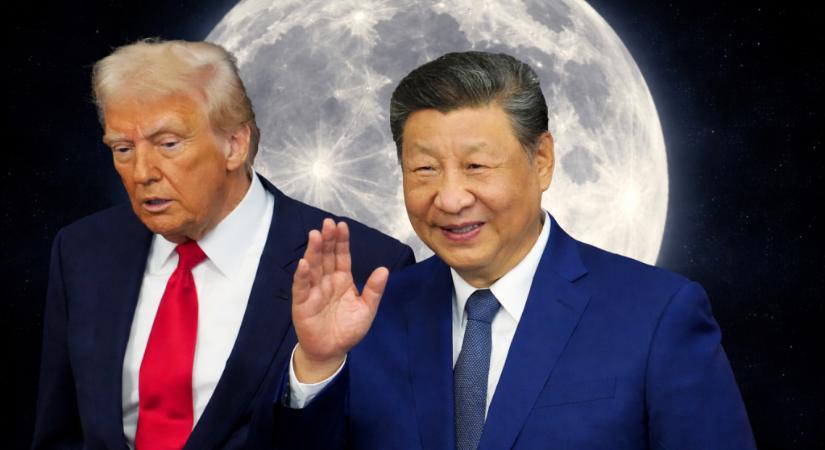 Amerika már a Hold felé tart, de Kína ott lehet a sarkában