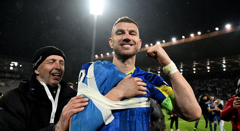 Edin Dzeko: „Láttuk a félelmet az olaszokon!”