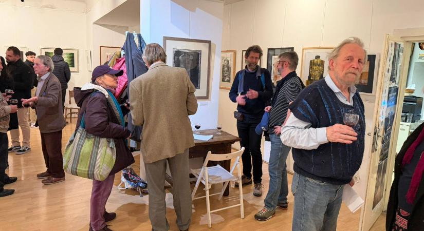 Megnyitották a Vámospércsi Művésztelep és Grafikai Műhely kiállítását Budapesten