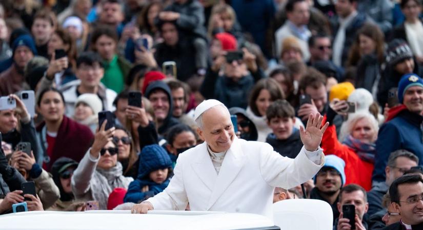 XIV. Leó pápa első alkalommal vezeti a nagyhét szertartásait