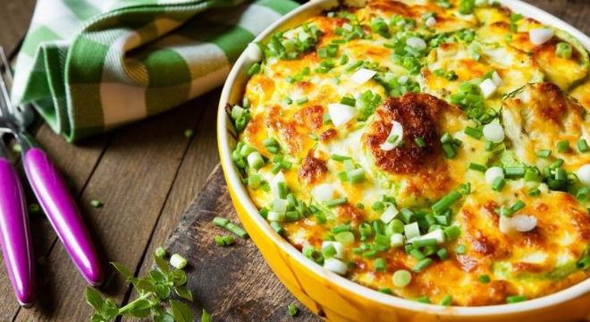 Tavaszi rakott krumpli nagyon szaftosan