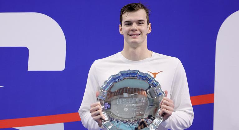 Kós Hubert lett az év egyetemi úszója az Egyesült Államokban