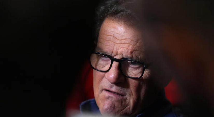 „Szégyen és tragédia” – Fabio Capello az olaszok vb-pótselejtezős kudarcáról