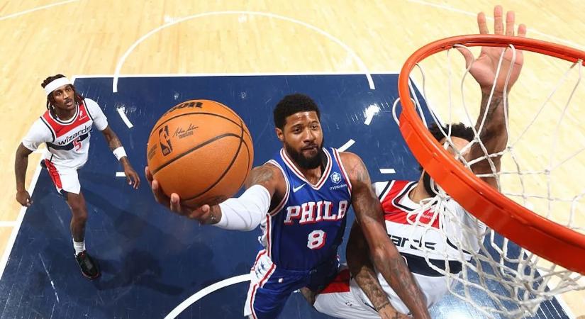 Megszórta magát Washingtonban a 76ers, Wembanyama 41 pontot dobott a GSW otthonában