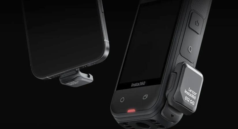 Saját SSD-t fejlesztett a Lexarral az Insta360