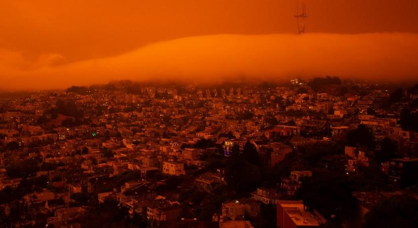 Az időjárás nem ismer áprilisi tréfát: narancsszínű lett egész Kréta – videó